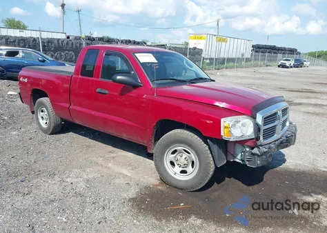 2006 Dodge Dakota St из США, поврежденный, VIN 1D7HW22K96S704017